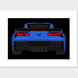 Z06 BLUE Posters and Art